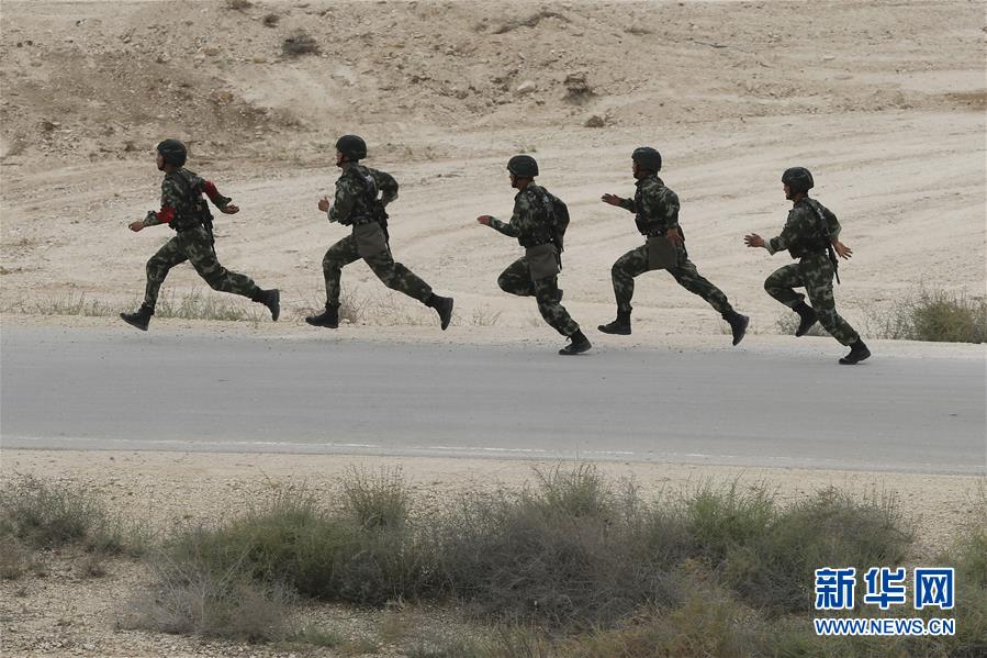 中国勇士参赛国际特种兵比武