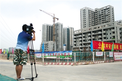 北京首个街区制公租房已部分封顶 分成9个小街区