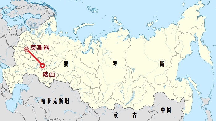 中俄将合作建莫斯科至喀山高铁 时速可达400km