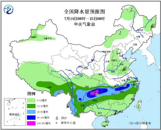 华北等地将现高温天气云南四川等地有大到暴雨
