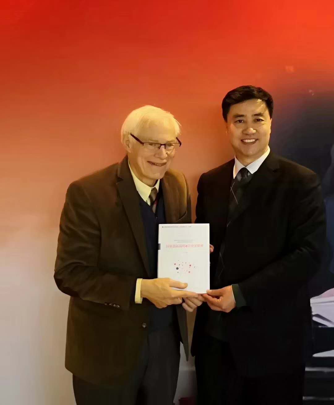 中心副理事长赵刚美国国会议员吉姆·莱彻会面交流